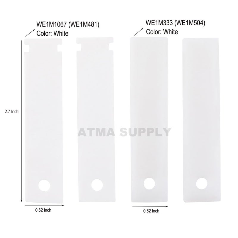ATMA SUPPLY WE49X20697 Dryer Bearing Kit Compatible with GE Dryer Contains Top Bearing WE3M26 Drum Felt WE9M30 (WE09X20441) Drive Belt WE12M29 Bearing Slides WE1M1067 (WE1M481) Glide Slides WE1M504 (WE1M333) - Image 5